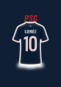 Néon led Maillot Paris SG