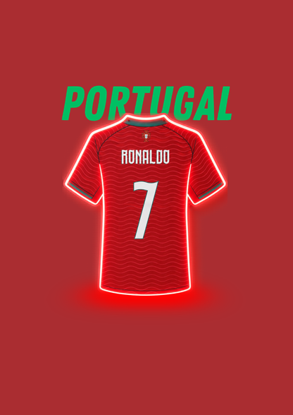 Néon Maillot de football Coupe du monde